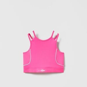 Zara Pink Kids Tank Top